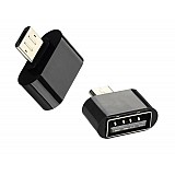 Преходник micro USB to USB 2.0 OTG adapter