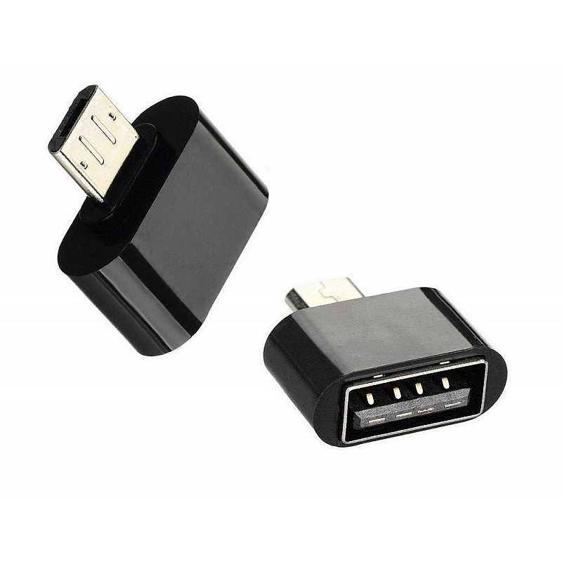 Преходник micro USB to USB 2.0 OTG adapter