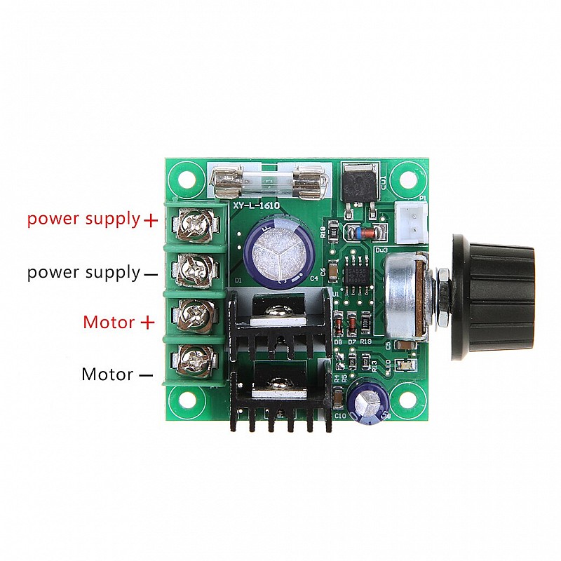 Димер  10A DC 12V-40V с предпазител