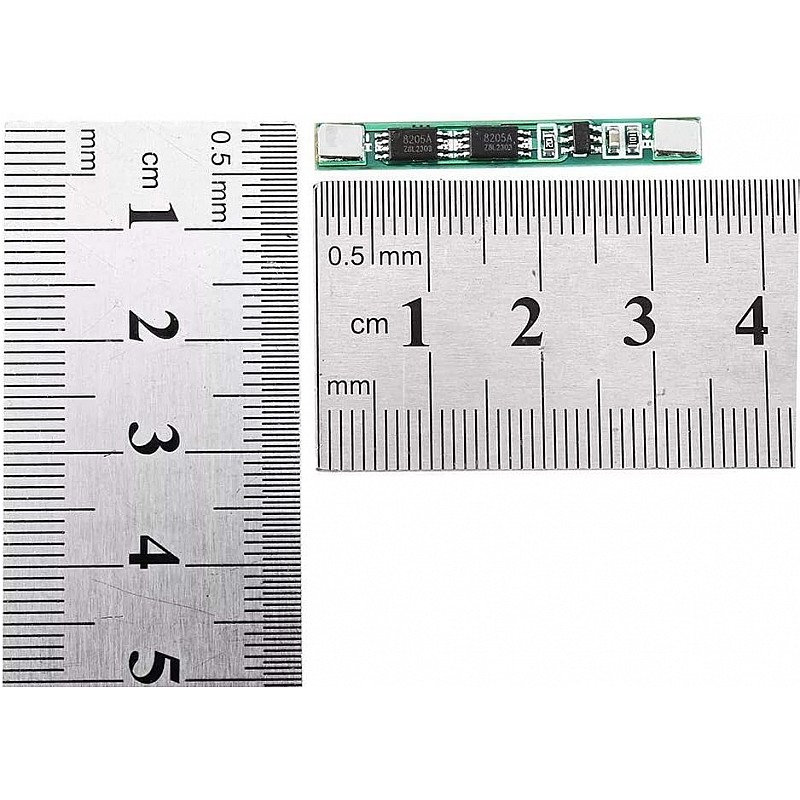 BMS защитна платка за литиево-йонни батерии 1S 3.7V 3A