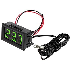 Цифров термометър със сонда с ухо M4, от 5 до 15V