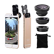 Комплект универсални обективи за телефон Fish Eye