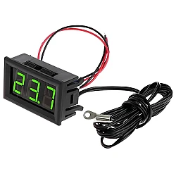 Цифров термометър със сонда с ухо M4, от 5 до 15V